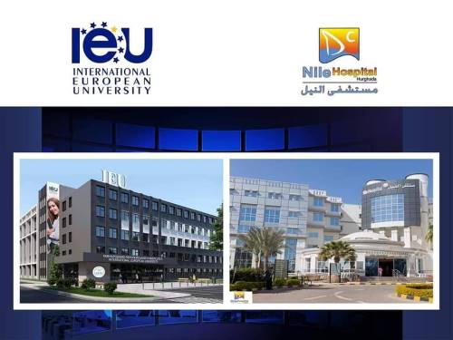  توقيع عقد وبروتوكول تعاون بين مستشفى النيل والجامعة الاوروبية الدولية في أوكرانيا